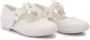 Tulleen floral-strap ballerina shoes White - Thumbnail 1