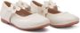 Tulleen floral-strap ballerina shoes White - Thumbnail 1