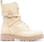 TWINSET 40mm leather ankle boots Neutrals - Thumbnail 1