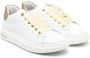 TWINSET Kids glitter-detailing lace-up sneakers White - Thumbnail 1