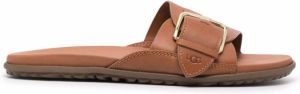 UGG buckle detail sandals Brown
