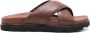 UGG Capitola leather slides Brown - Thumbnail 1