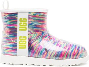 UGG Classic Clear Mini Pixelate boots Multicolour