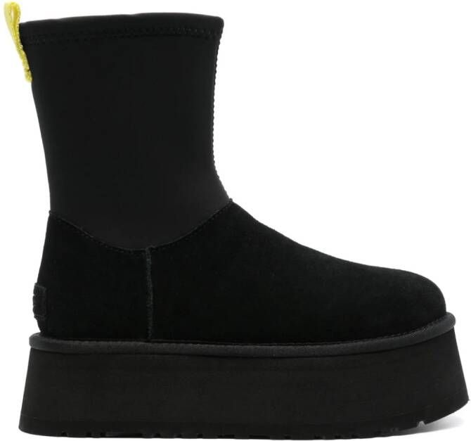 UGG Classic Dipper flatform boots Black