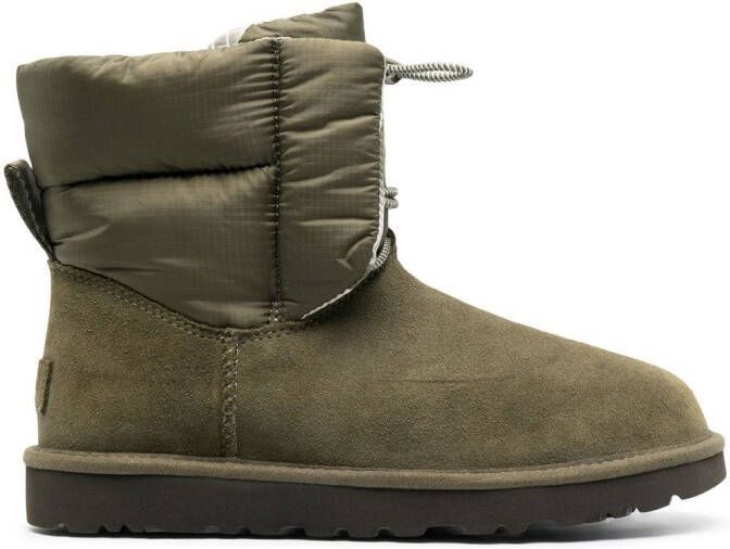 UGG Classic Maxi Toggle suede ankle boots Green
