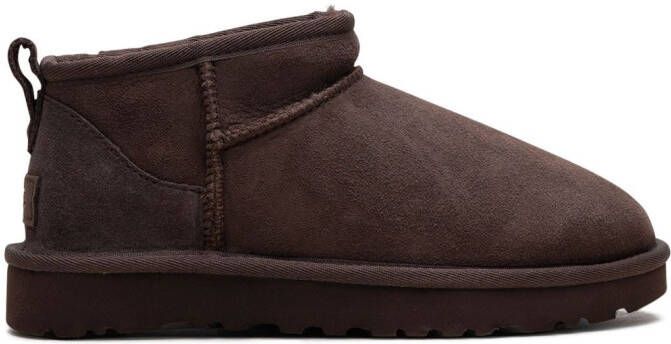UGG Classic Ultra Mini suede boots Brown