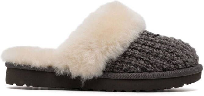 UGG Cosy knitted slippers Grey
