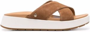 UGG Emily crossover sandals Brown