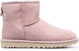 UGG faux-fur lined ankle boots Pink