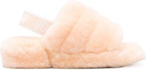 UGG Fluff Yeah flatform slippers Pink