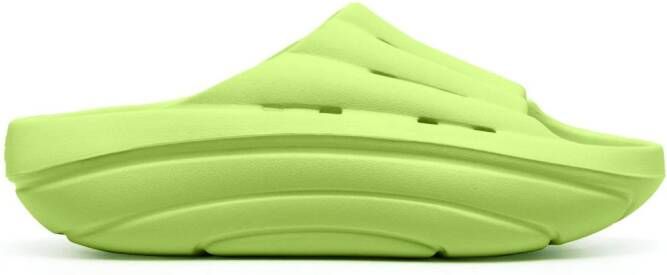 UGG FoamO chunky slides Green
