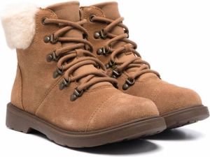 UGG Kids Azell Hiker Weather ankle boots Brown