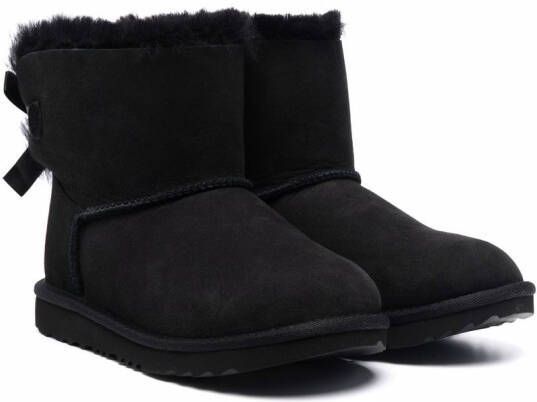 UGG Kids Bailey Bow II ankle boots Black