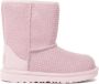 UGG Kids Classic II Hearts suede boots Pink - Thumbnail 1