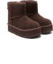 UGG Kids Classic Mini II logo-patch suede boots Brown - Thumbnail 1