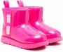 UGG Kids Classic Mini II shearling rain boots Pink - Thumbnail 1