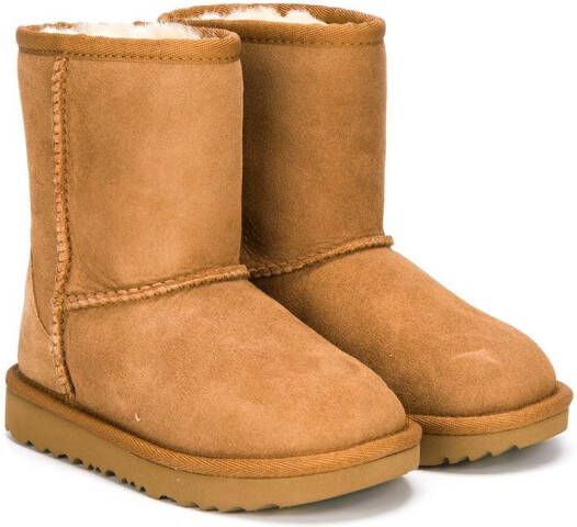 UGG Kids classic slip-on ugg boots Brown