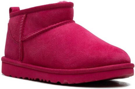 UGG Kids Classic Ultra Mini "Berry" boots Pink