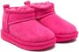 UGG Kids Classic Ultra Mini suede boots Pink - Thumbnail 1