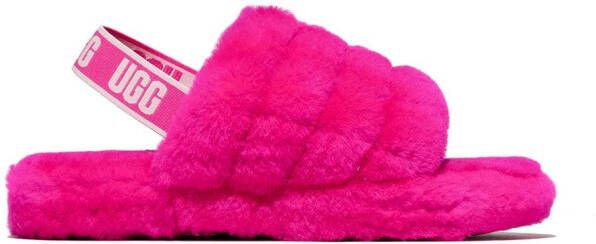 UGG Kids Fluff Yeah shearling slides Pink