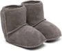 UGG Kids leather shearling-lined ankle boots Grey - Thumbnail 1