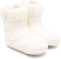 UGG Kids logo-debossed ribbed-knit boots Neutrals - Thumbnail 1