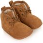 UGG Kids logo-patch suede boots Brown - Thumbnail 1