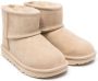UGG Kids Mini II logo-patch suede boots Neutrals - Thumbnail 1