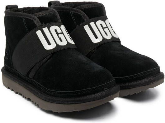 UGG Kids Neumel II sheepskin boots Black