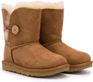 UGG Kids shearling lining boots Brown