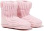 UGG Kids Skylar ribbed ankle boots Pink - Thumbnail 1