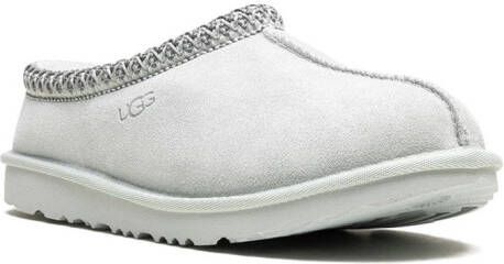UGG Kids Tasman II "Grey Braid" slippers White