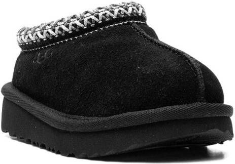 UGG Kids Tasman II suede slippers Black