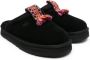 UGG Kids Tazzle suede slippers Black - Thumbnail 1
