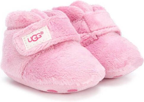 UGG Kids touch strap fastening boots Pink