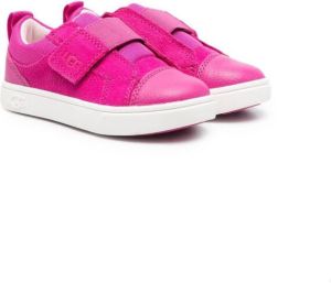 UGG Kids touch-strap low-top sneakers Pink