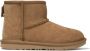 UGG Kids Ultra-Mini leather boots Brown - Thumbnail 1