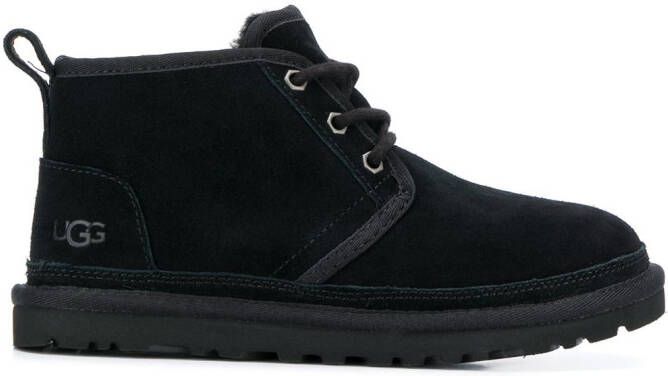 UGG lace up ankle boots Black
