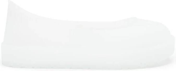 UGG logo-print transparent boot guard White