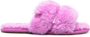 UGG Maxi Curly Scuffette slippers Purple