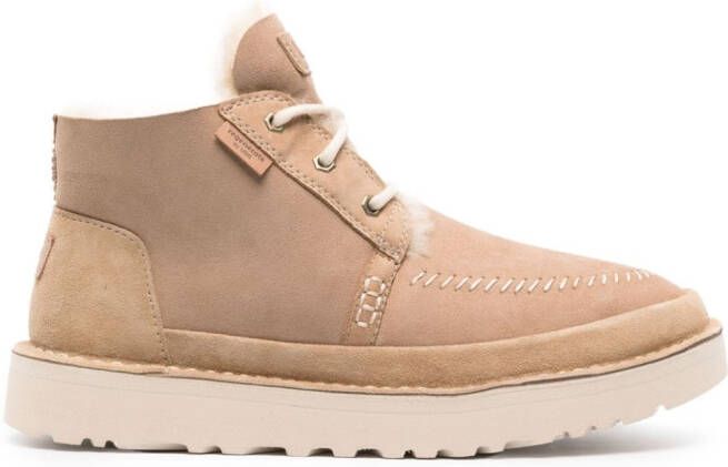 UGG Neumel lace-up boots Neutrals
