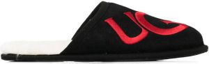UGG Scuff Logo slippers Black