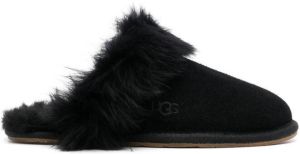 UGG Scuff Sis shearling slippers Black