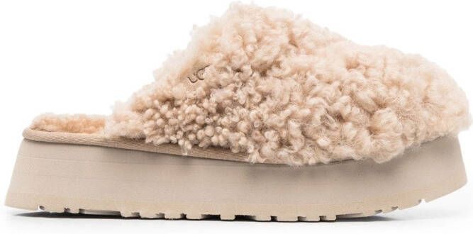 UGG shearling-design slip-on mules Neutrals
