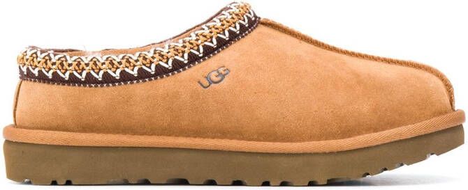 UGG suede slip-on clogs Brown