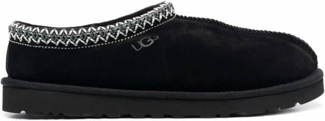 UGG Tasman contrast-stitch slippers Black
