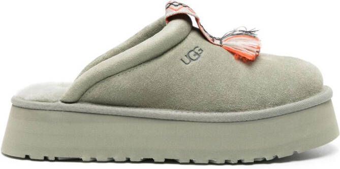 UGG Tazzle suede slippers Green