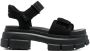 UGG touch-strap leather sandals Black - Thumbnail 1