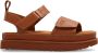UGG touch-strap leather sandals Brown - Thumbnail 1