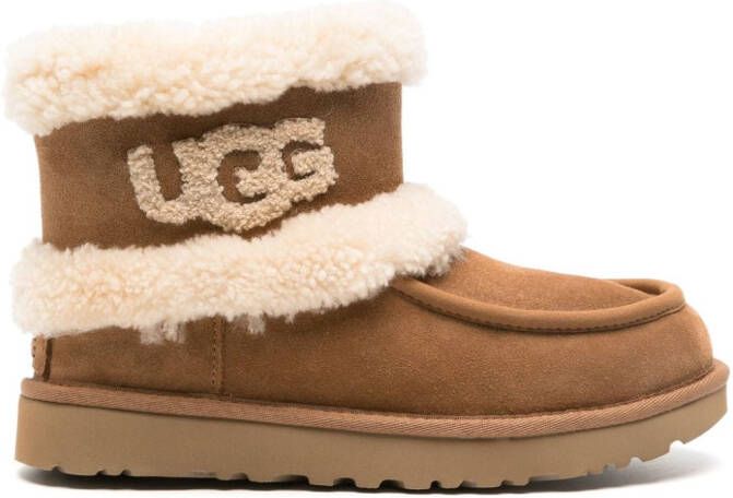 UGG Ultra Mini Fluff boots Neutrals